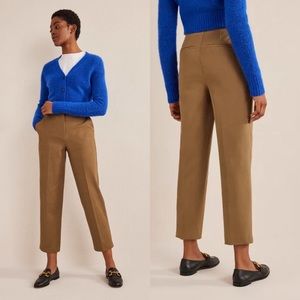 Boden Bi-Stretch Straight Pants in Caramel